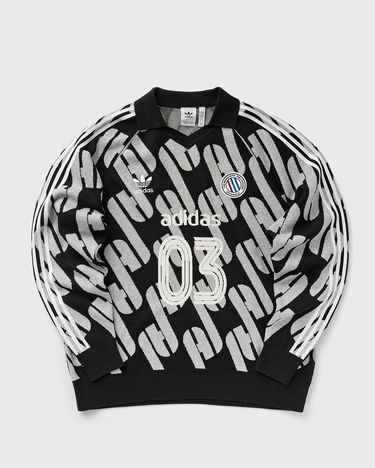 Sveter adidas Performance Adicolor Blokecore Knit Sweater Čierna | KQ5083, 2