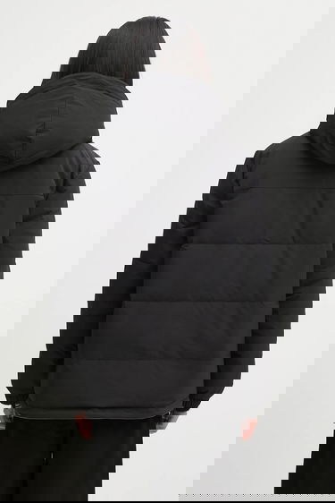 Prešívaná bunda A.P.C. A.P.C. Doudoune Sam Hooded Puffer Jacket Čierna | PSALJ.H30208, 2