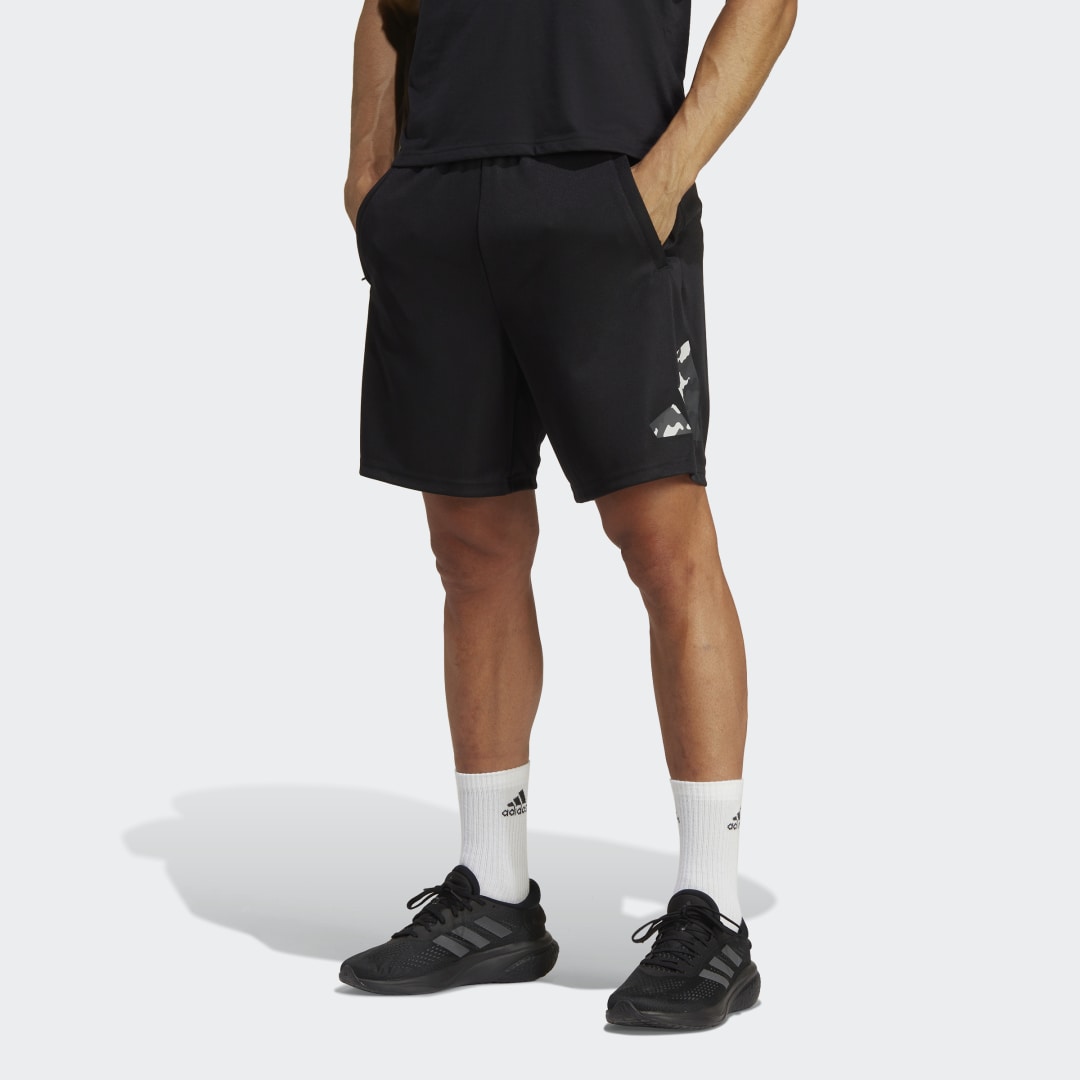 Šortky adidas Performance Train Essentials Seasonal Training Shorts Čierna | IB8171, 1