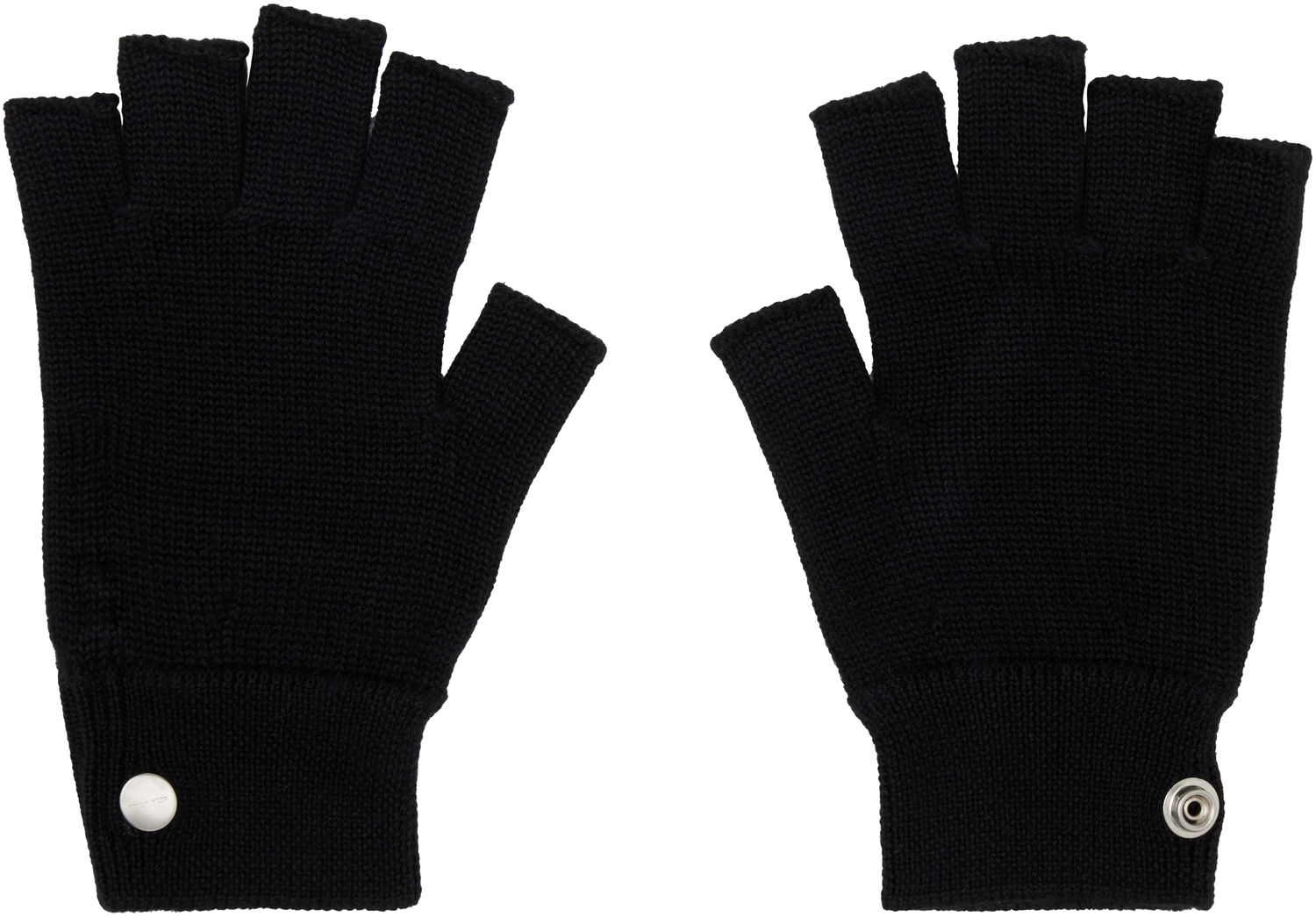 Rukavice Rick Owens Rick Owens Concordians Fingerless Gloves Čierna | RU02E1485 WS, 0