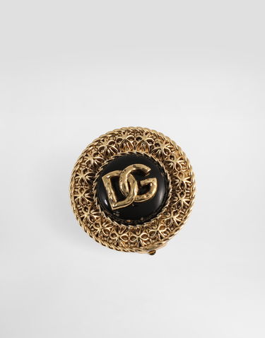 Náušnice Dolce & Gabbana Dolce & Gabbana Like A Virgin Gold-Tone & Resin Clip Earrings Metalická | WER6V1W1111ZOO00, 2