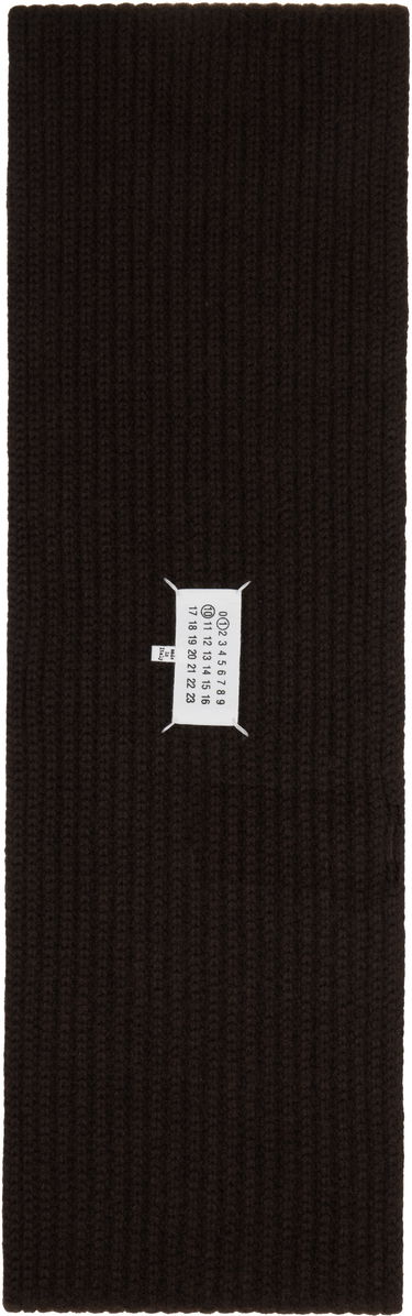 Šál Maison Margiela Maison Margiela Cashmere Scarf Hnedá | S50TE0109 M13145, 1