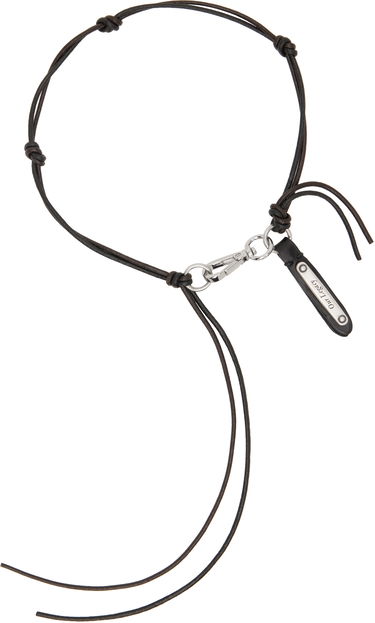 Náhrdelník OUR LEGACY Our Legacy Ladon Super Slim Leather Necklace Hnedá | A2258SFL, 0