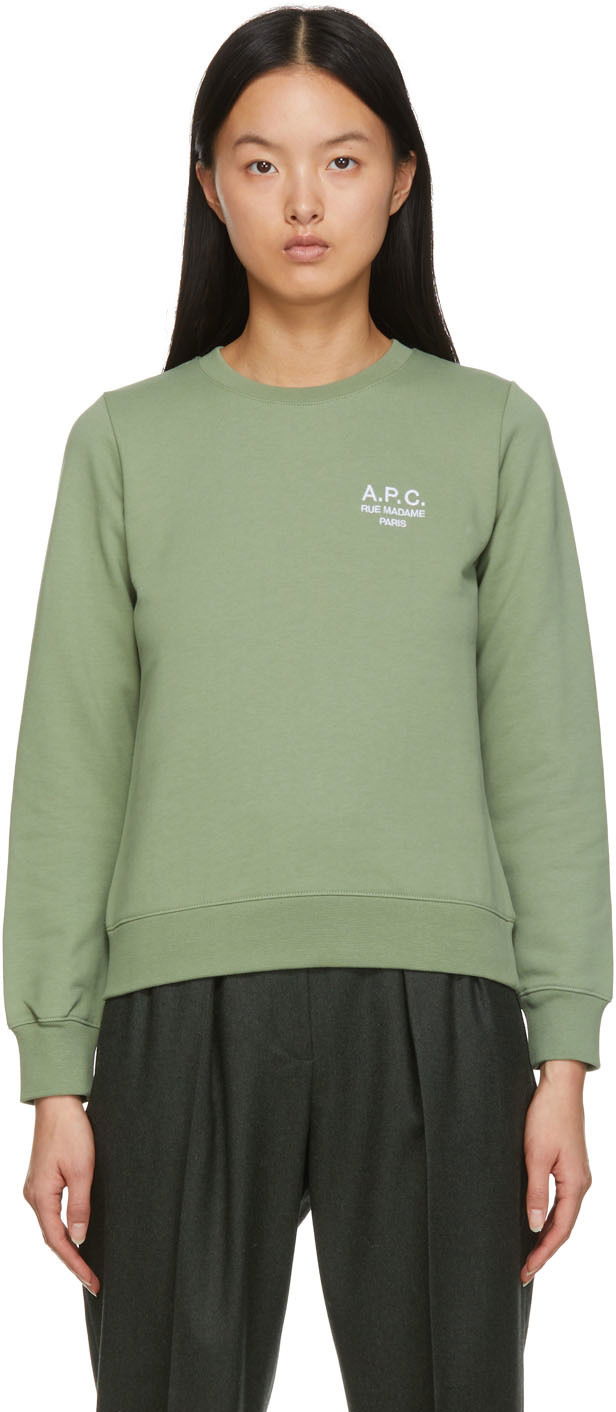Mikina A.P.C. Green Skye Zelené | COEBH-F27700, 0