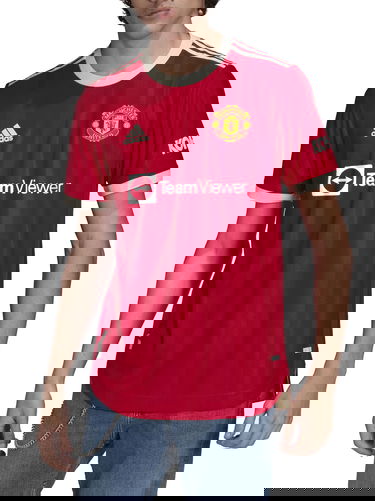 Dres adidas Originals Manchester United Authentic 2021/22 Home Jersey Červená | h31090, 0