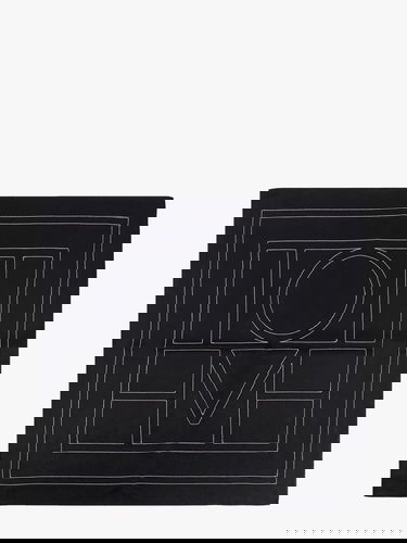 Home decor TOTEME Geometric Stitched Square Scarf Čierna | 212873803920, 0