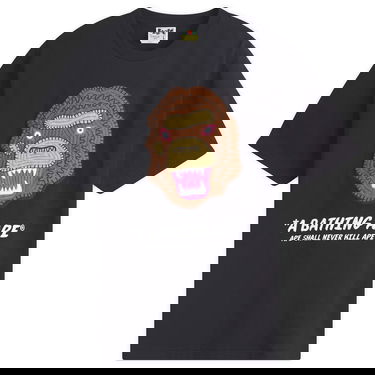 Tričko BAPE Embroidered Souvenir Logo T-Shirt, Large, A Bathing Ape Čierna | 001TEL301049M-BLK, 0