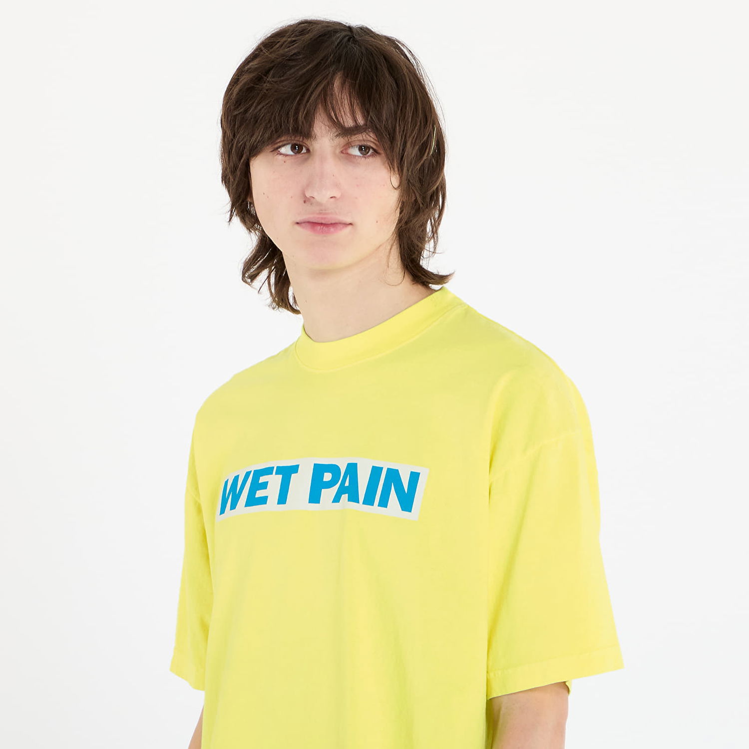 Tričko Pleasures PLEASURES Wet Pain T-Shirt Žltá | P25SP066 YELLOW, 1
