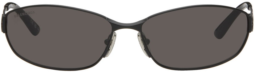 Slnečné okuliare Balenciaga Rectangular Sunglasses Šedá | BB0336S