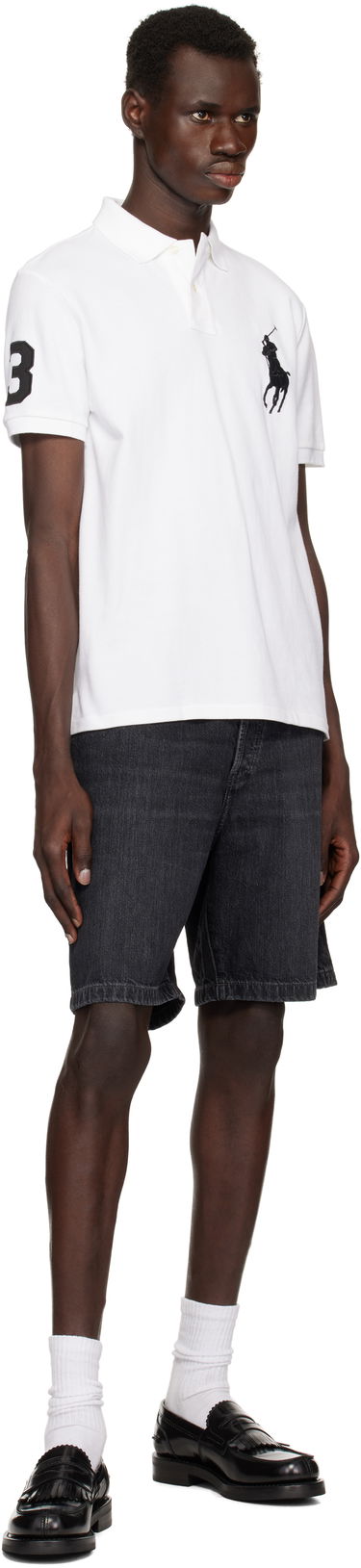 Polo tričko Polo by Ralph Lauren Polo Ralph Lauren Big Pony Polo Biela | 710688969003, 3