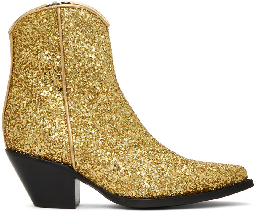 Bunda R13 R13 Skinny Ankle Cowboy Boots Žltá | R13S046-S109A, 0