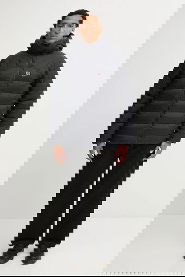 Prešívaná bunda FJÄLLRÄVEN Expedition Hooded Puffer Jacket Čierna | F12500152, 5