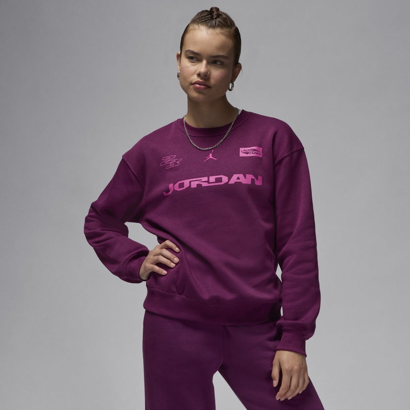 Mikina Jordan Jordan Brooklyn Fleece Vínová | FV7086-610