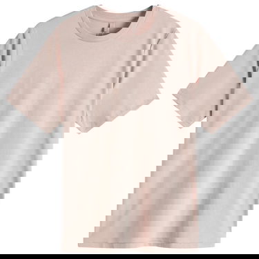 Tričko SKIMS SKIMS Relaxed Tees T-Shirt, Size Large Ružová | SS-STT-6975W-FAWN, 0