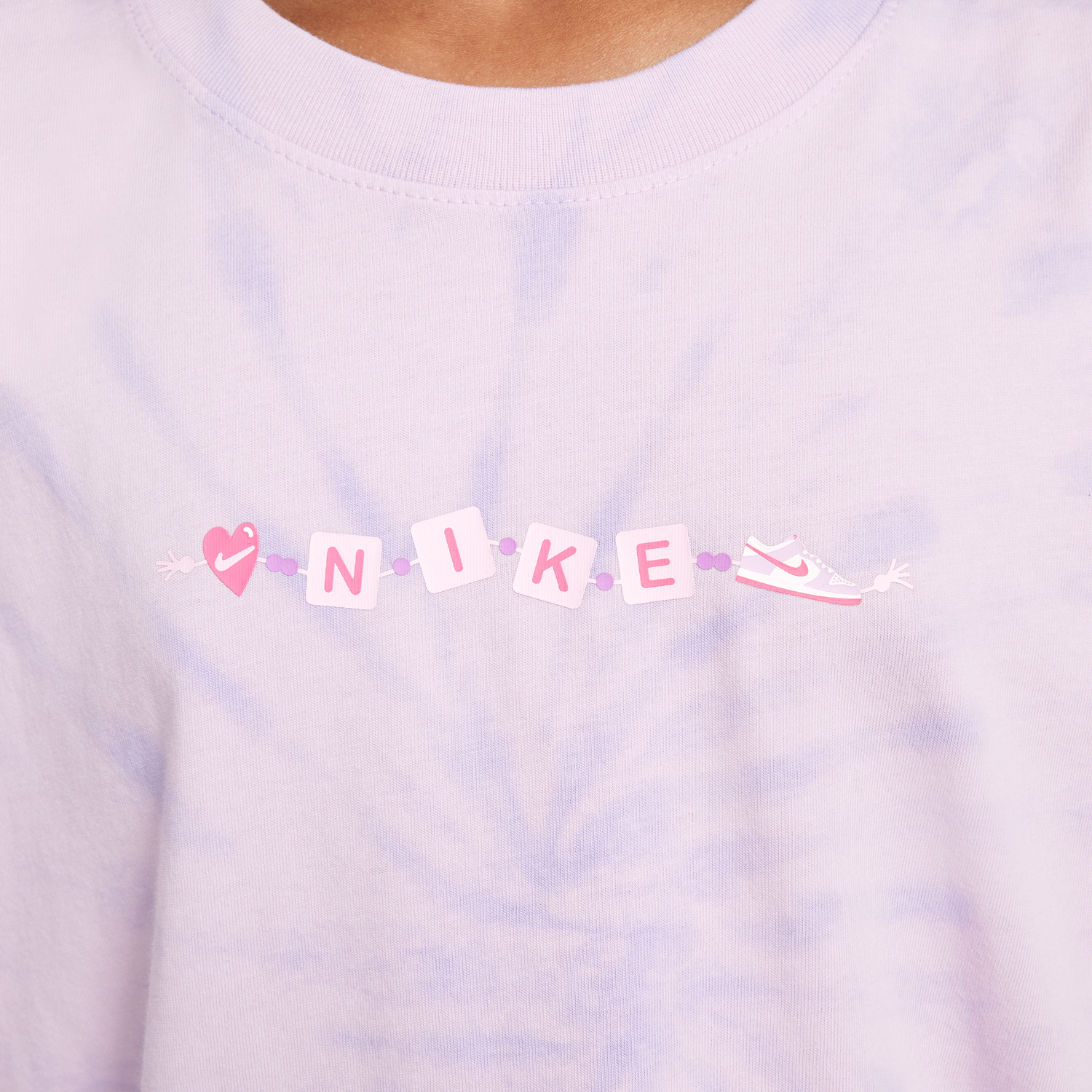 Tričko Nike Nike Sportswear Tie-Dye T-Shirt Fialová | HQ2348-537, 1