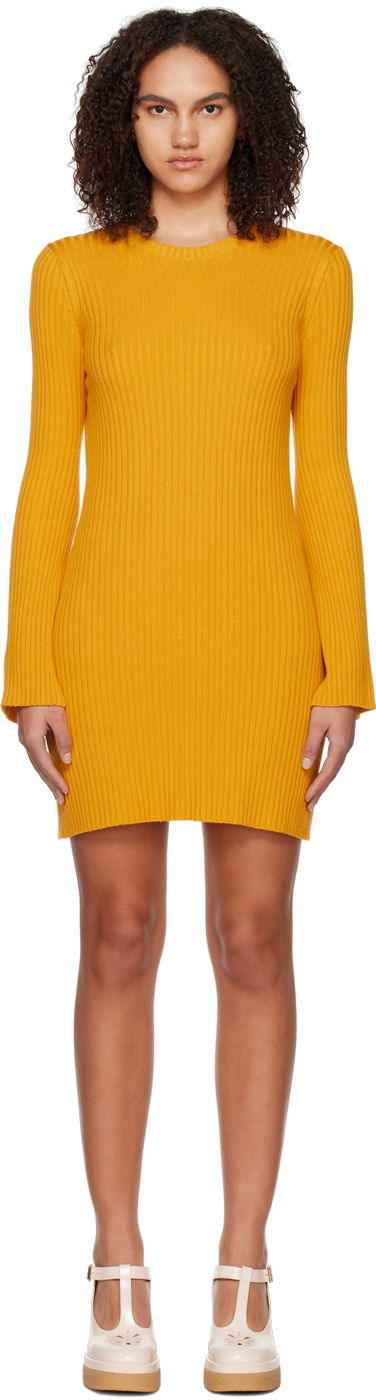 Šaty CHLOÉ Flared Minidress Žltá | CHC23SMR03650, 0