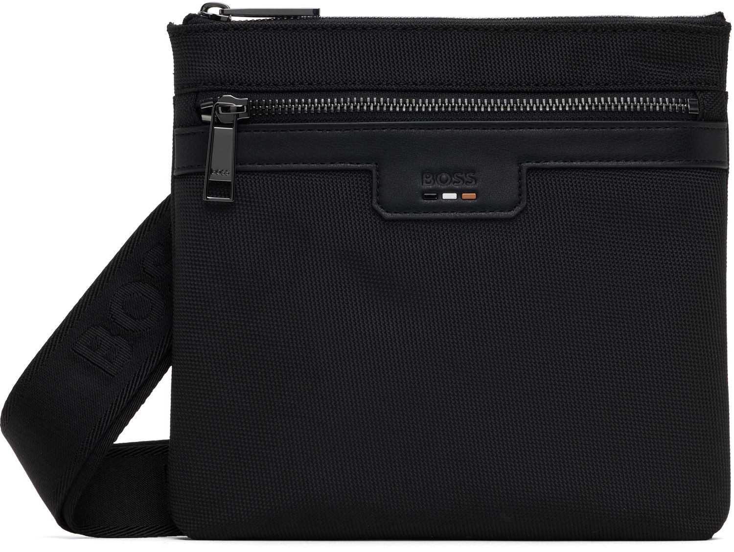 Taška cez rameno BOSS BOSS Envelope Crossbody Bag Čierna | 50536191, 0