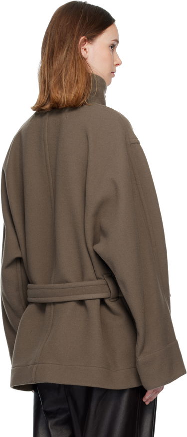 Kabáty LEMAIRE Short Duffle Coat Hnedá | CO1113 LF1116, 2