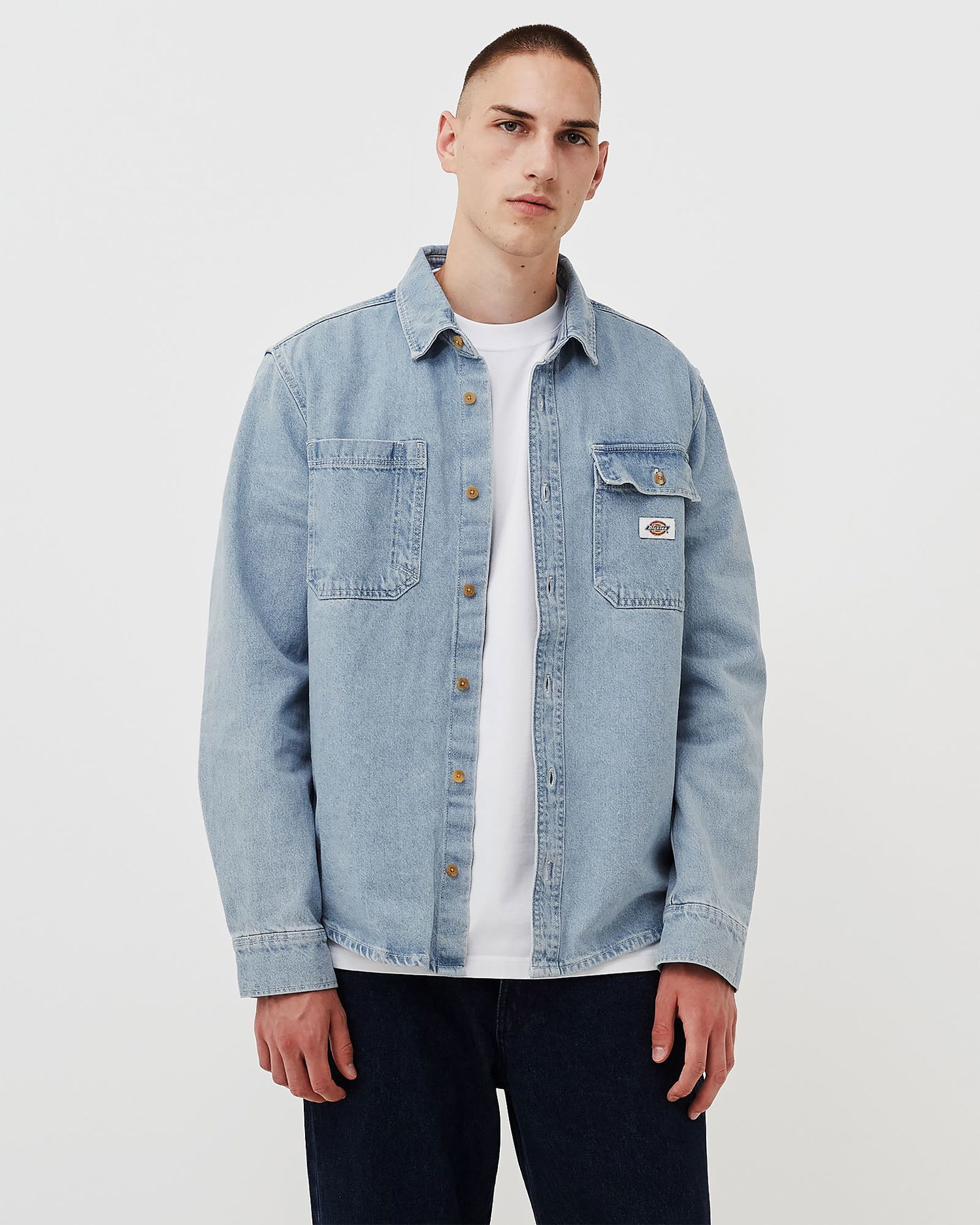 Košeľa Dickies KIBLER Modrá | 195438430052, 1