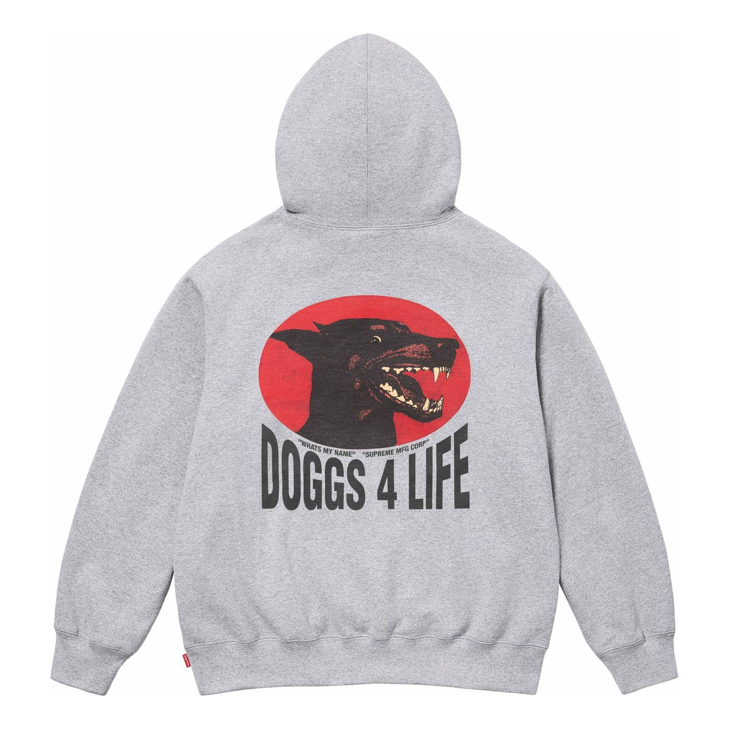 Mikina Supreme Doggs Graphic Print Hoodie Šedá | SUP-SS24-179, 0