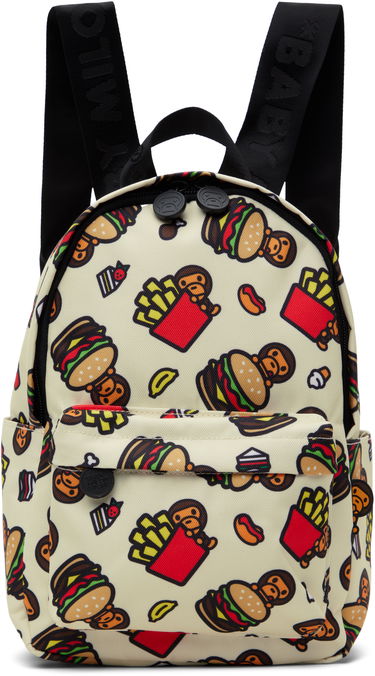 Batoh BAPE BAPE Fast Food Mini Backpack Béžová | 0MXBGW4279XXO, 0
