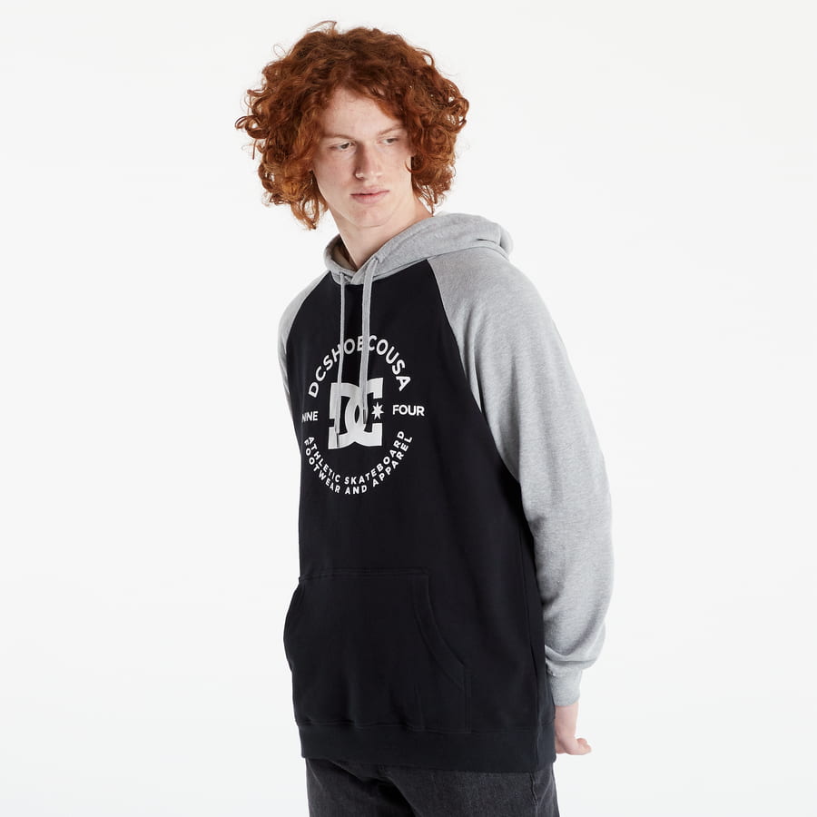 Mikina DC Star Pilot Raglan Hoodie Čierna | ADYSF03075-XKKS, 0