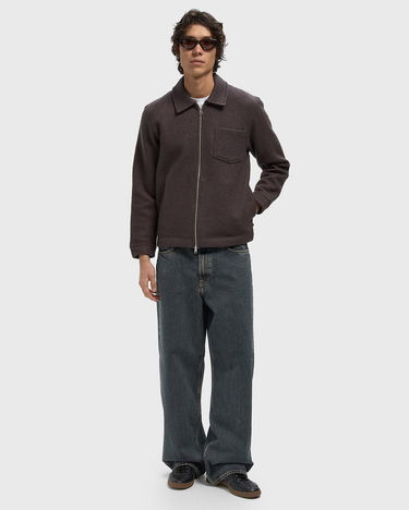 Džínsy Samsoe Samsoe SATIMOTHY Washed Wide Leg Jeans Šedá | M25300082-BURNT-OAK, 2