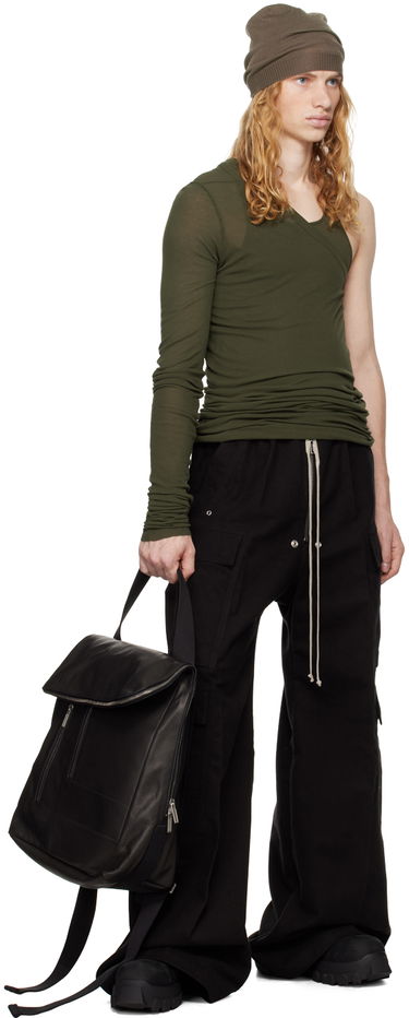 Cargo nohavice Rick Owens Rick Owens Porterville Cargobelas Cargo Pants Čierna | RU02D6339 TB, 3