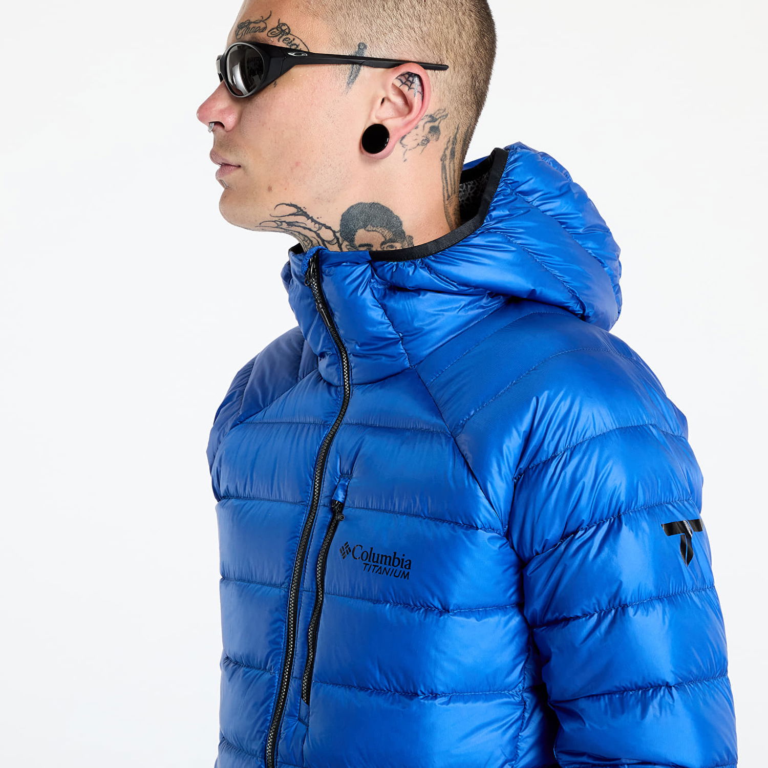 Vetrovka Columbia Arctic Crest™ Down Hooded Jacket Mountain Blue Modrá | 2088774433, 1