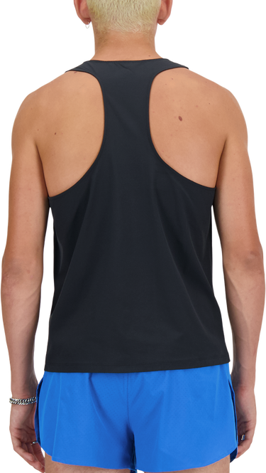 Tielko New Balance Athletics Racing Singlet Čierna | mt41290-bk, 1