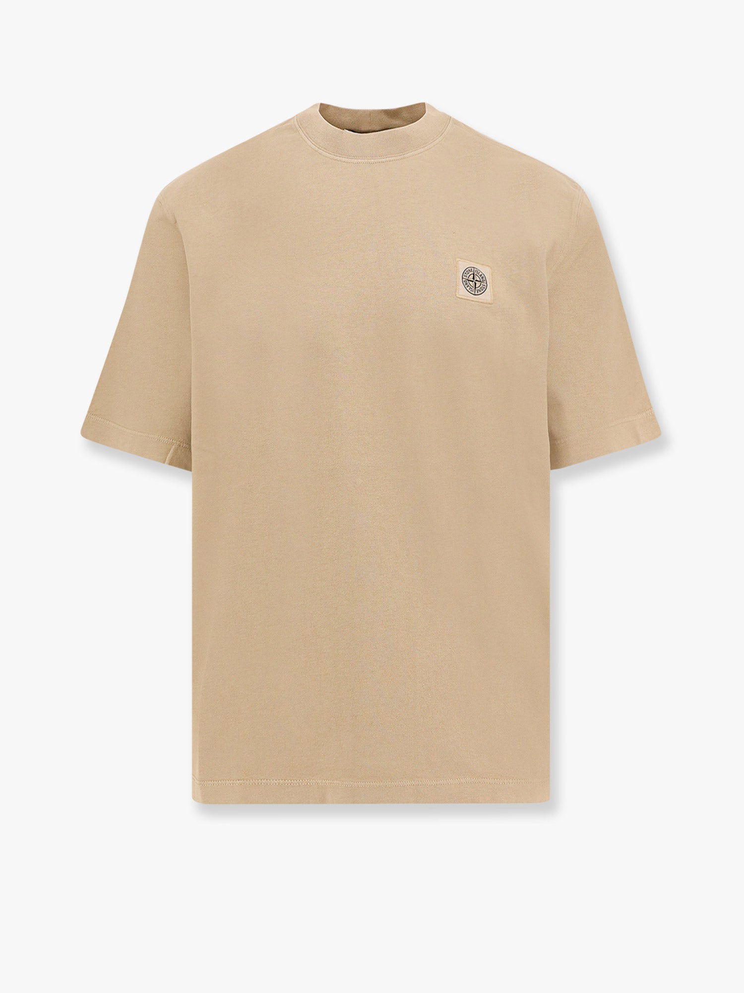 Tričko Stone Island Stone Island Badge Logo T-Shirt Béžová | K1S152100034S0115V0094, 0