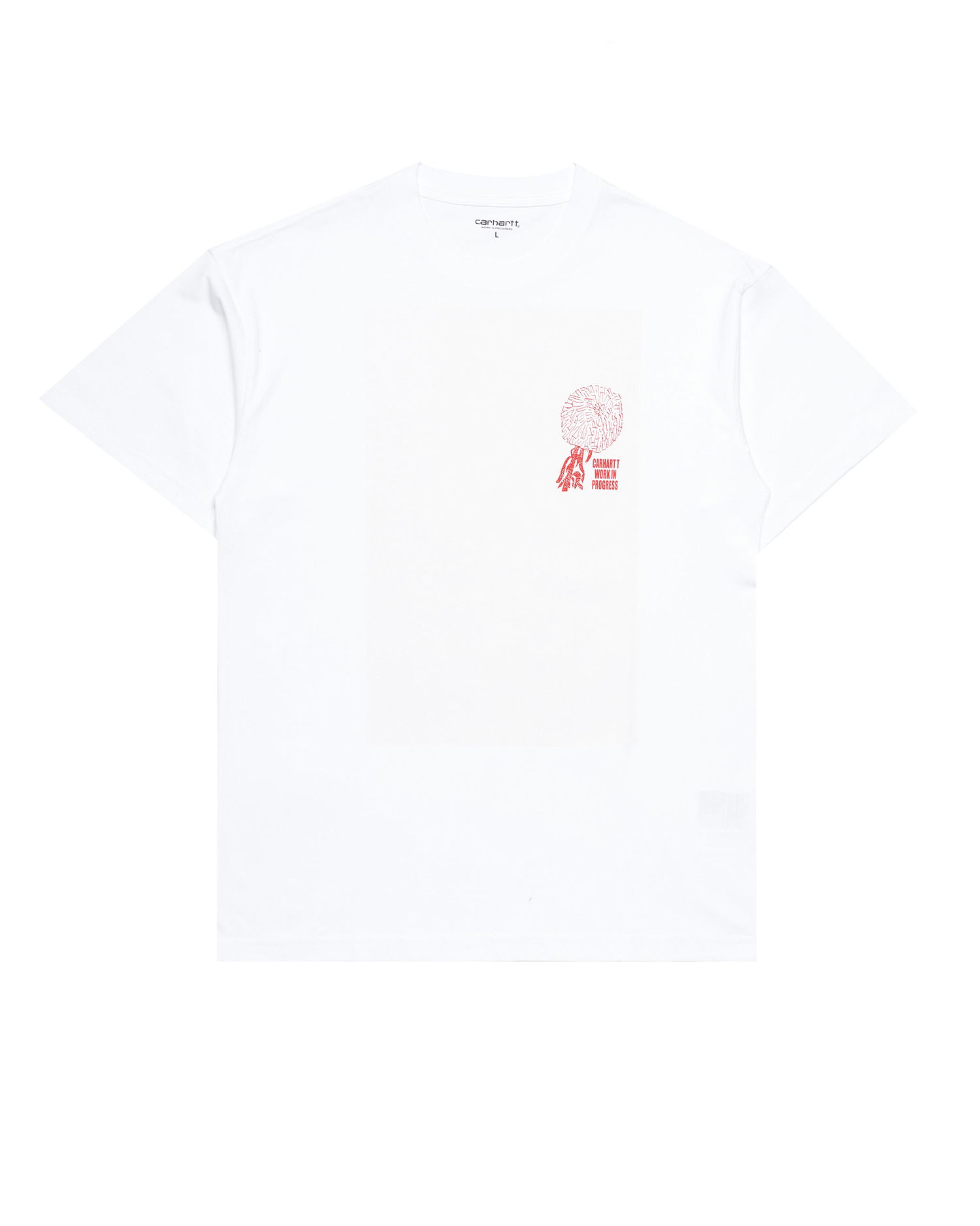 Tričko Carhartt WIP Chrysanthemum T-shirt Biela | I033970.02XX, 0