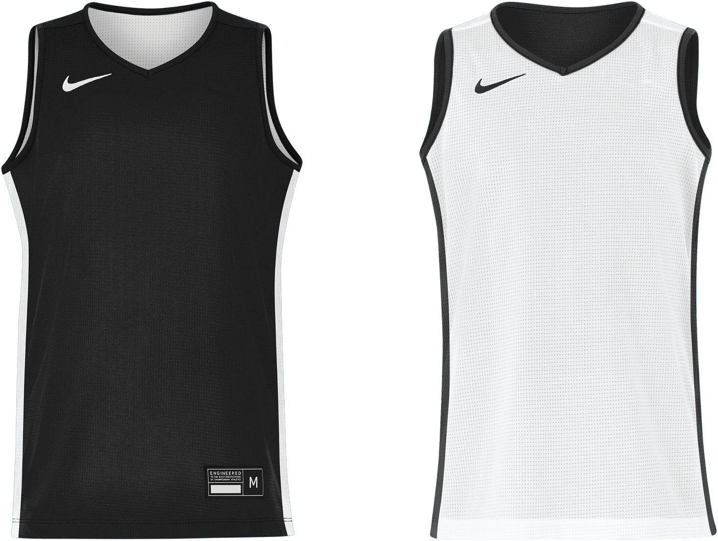 Dres Nike Team25 Stock Reversible Basketball Jersey Čierna | a19920-010, 0