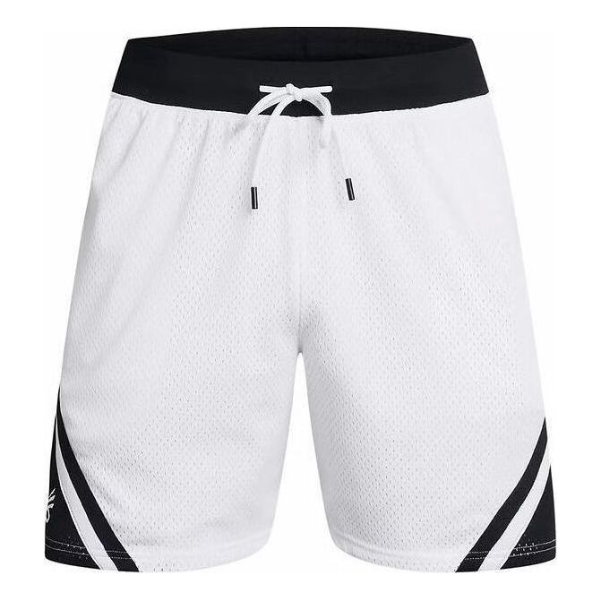 Šortky Under Armour Curry Mesh Shorts Biela | 1384470-100