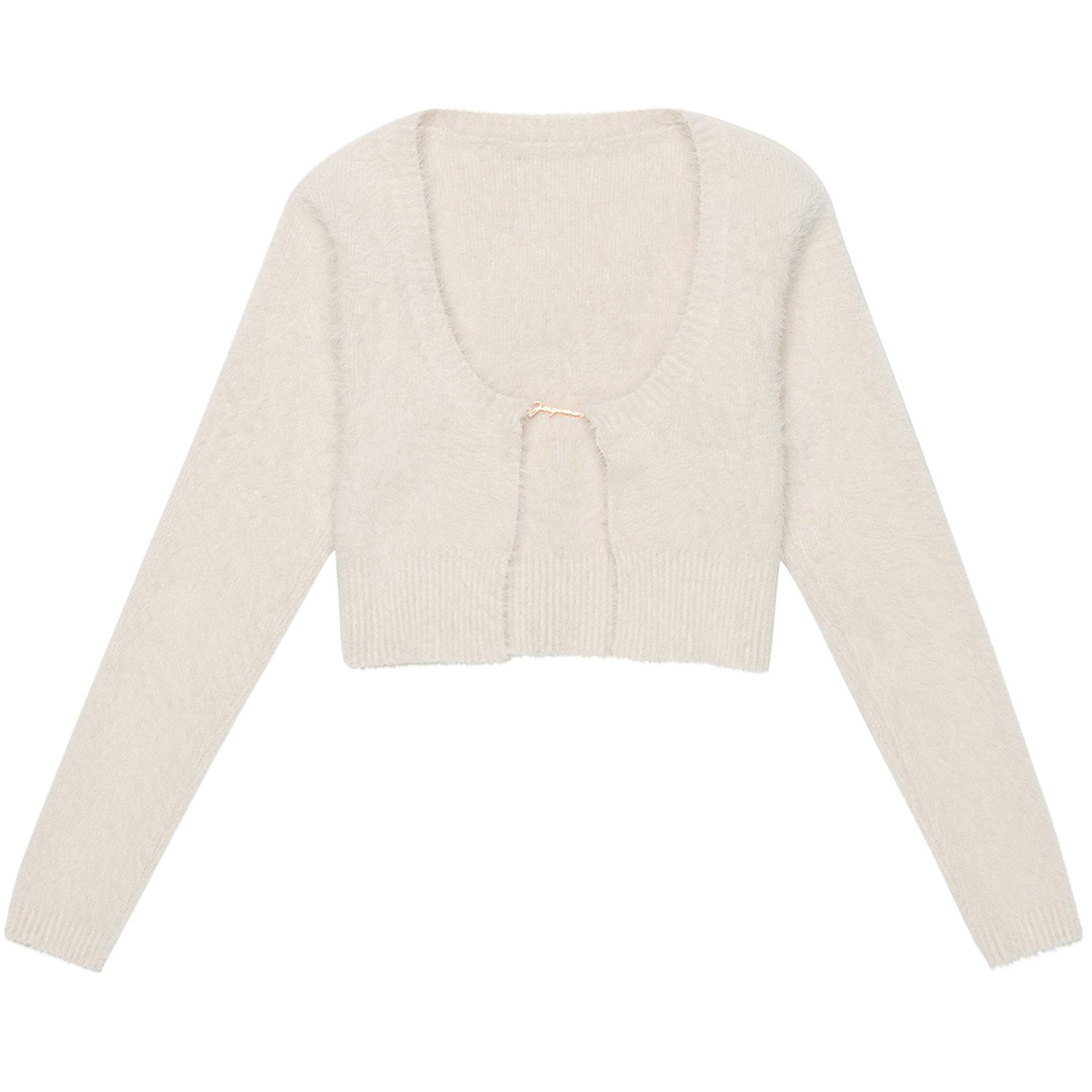 Sveter Jacquemus La Maille Neve Manches Cardigan Béžová | 223KN010 2380 110, 1