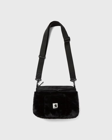 Taška cez rameno Carhartt WIP Olney Faux Fur Bag Čierna | I035360-89.XX, 1