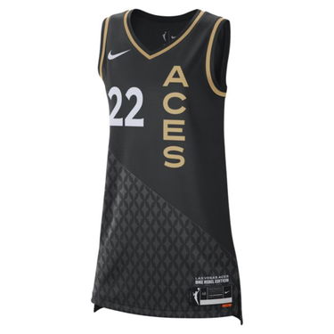 Dres Nike A'ja Wilson Aces Rebel Edition Dri-FIT WNBA Victory Jersey Čierna | DJ4575-011, 1
