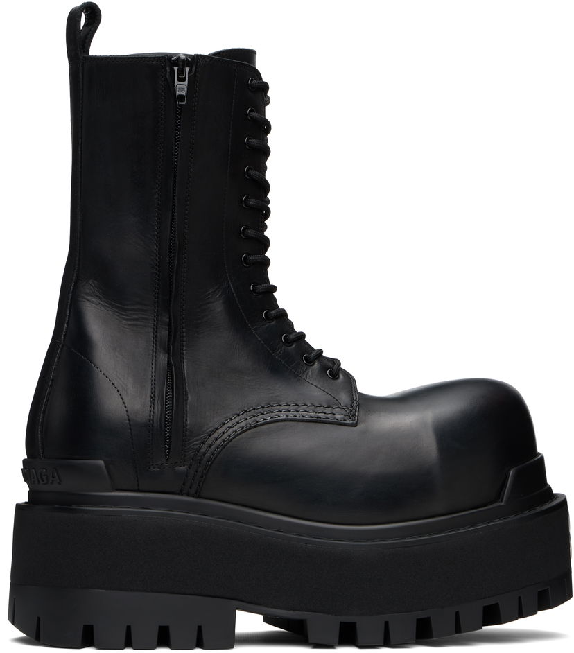 Oblečenie Balenciaga Balenciaga Giant Boots Čierna | 813689WCDA1