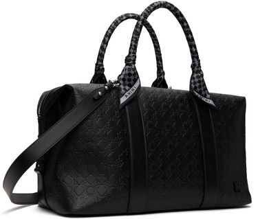 Cestovná taška AMIRI 'MA' Quad Embossed Leather Duffle Bag Čierna | AMBGTH1006, 2
