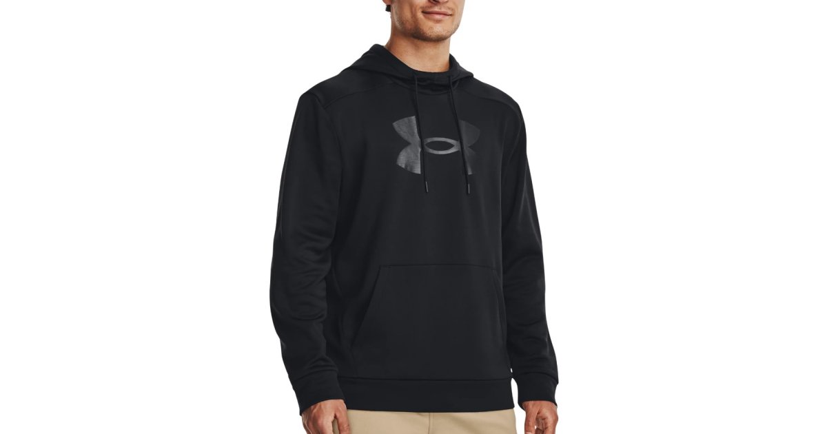 Mikina Under Armour Armour Fleece Big Logo HD Čierna | 1379743-001, 1