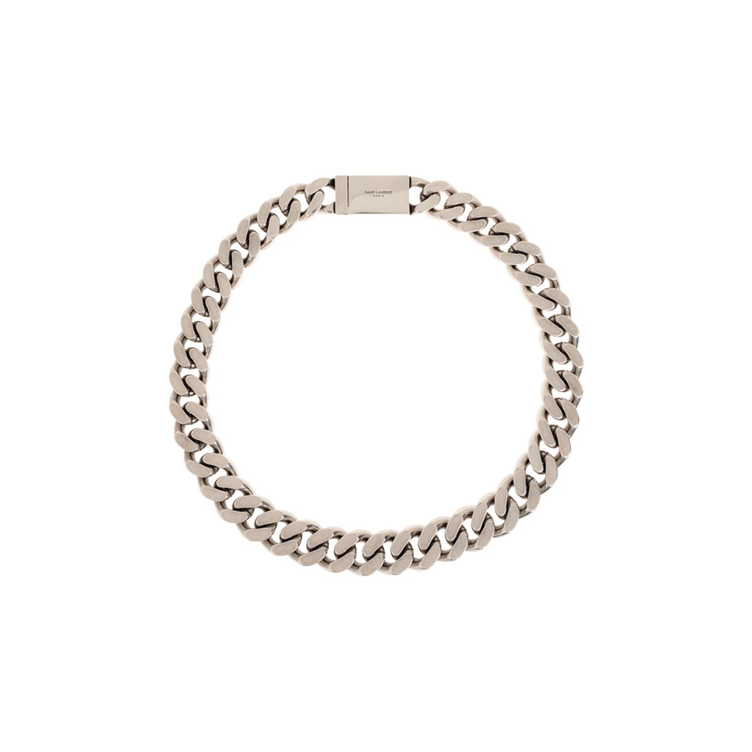 Náhrdelník Saint Laurent Necklace Šedá | 691326 Y1500 8142, 1