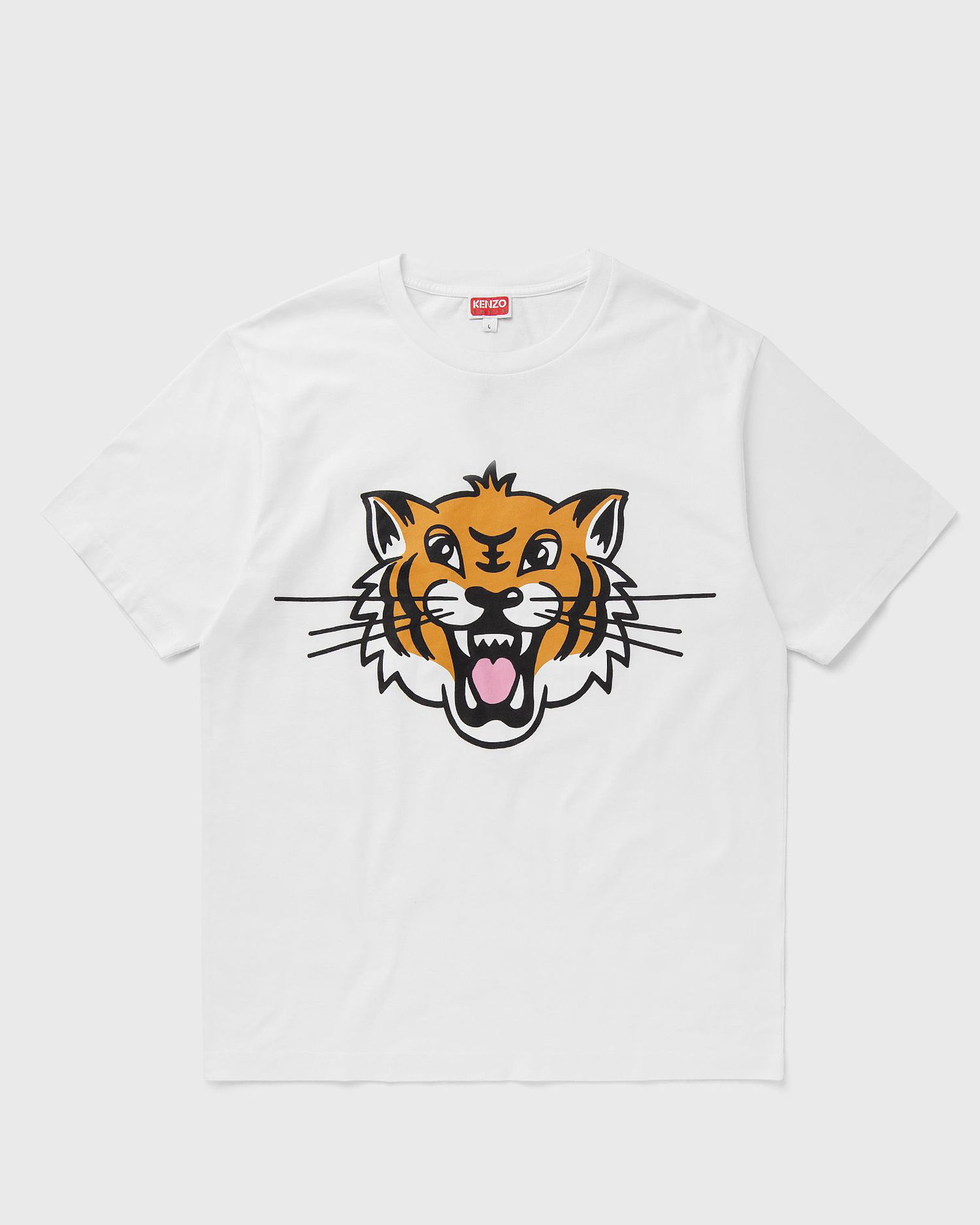 Tričko KENZO KENZO Happy Tiger Classic T-Shirt XXL Biela | FF55TS5334SG.02, 0