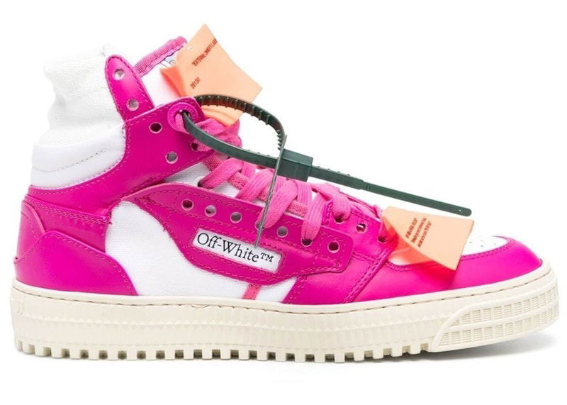 Tenisky a topánky Off-White Off Court 3.0 Leather White Fuchsia W Ružová | OWIA112S23LEA0010132
