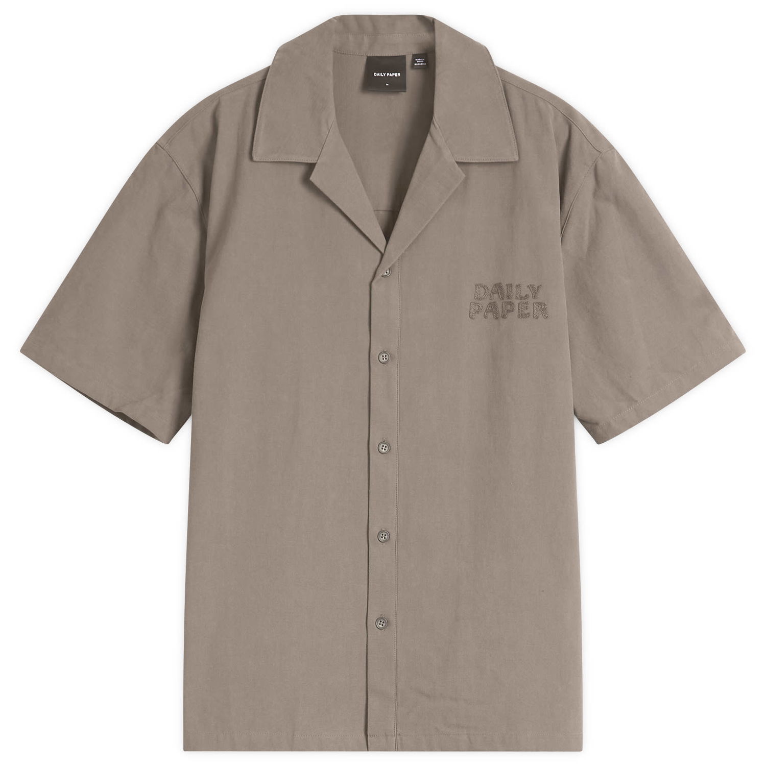 Košeľa DAILY PAPER Daily Paper Chain Stitch Vacation Shirt, Size Large Béžová | 2511125, 1