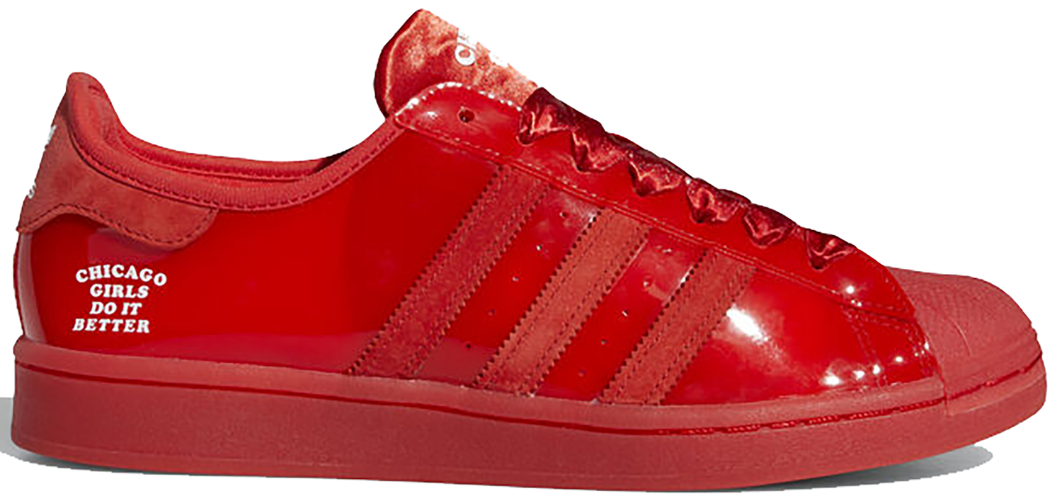 Tenisky a topánky adidas Originals Superstar Chicago Girls Do It Better Červená | FX3471, 0