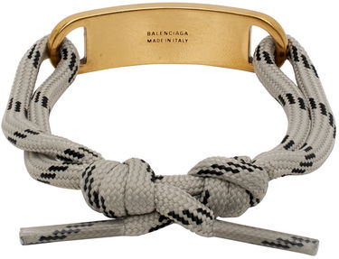 Náramok Balenciaga Plate Bracelet Béžová | 656418 TVX4G, 1