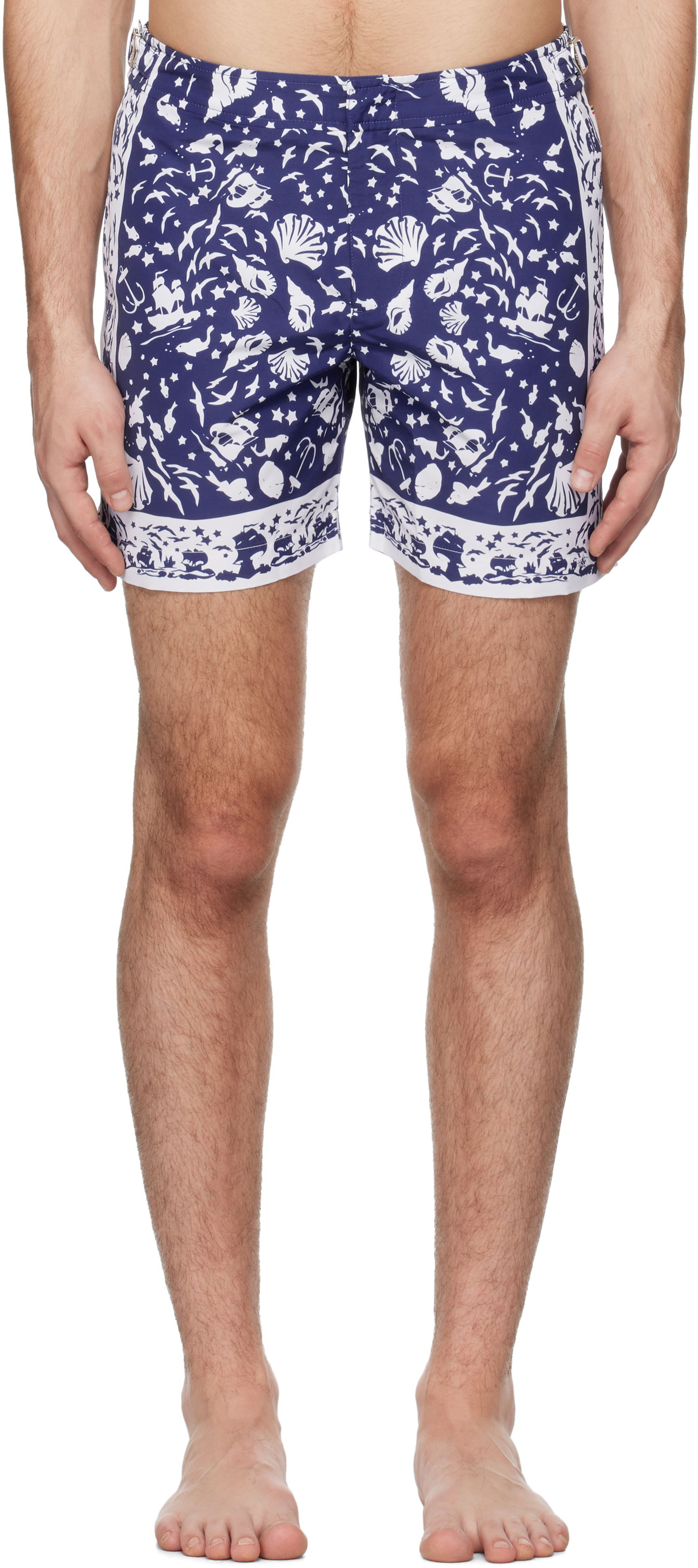 Plavky Orlebar Brown Orlebar Brown Bulldog Swim Shorts Modrá | 280089, 0