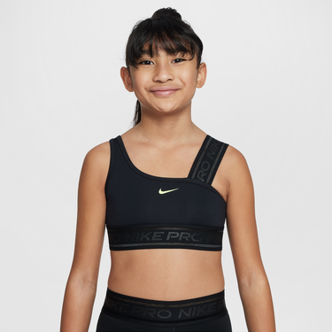 Podprsenka Nike Pro Swoosh Asymmetrical Sports Bra Čierna | HJ4250-010, 3