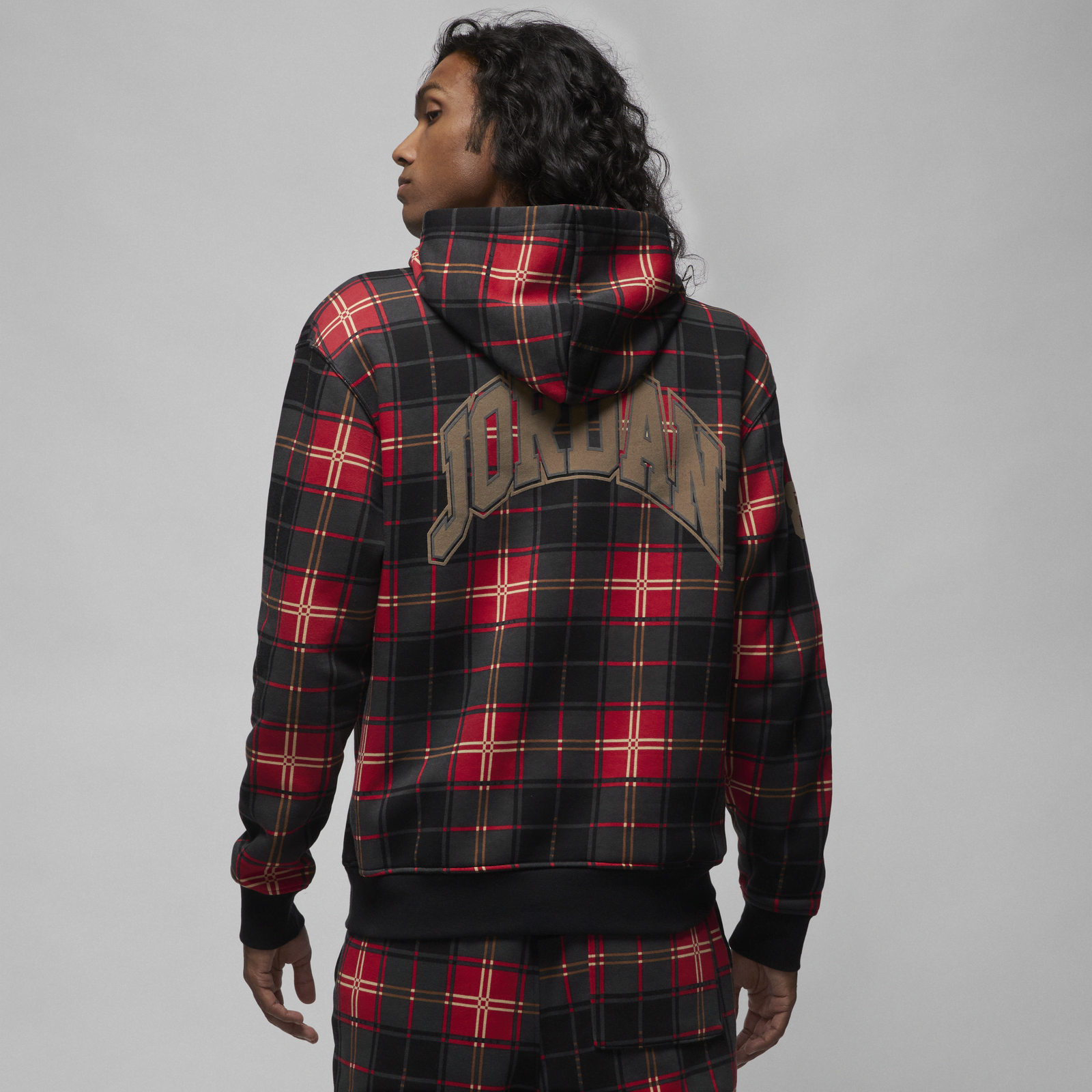 Air Jordan Check Logo Popover Hoody