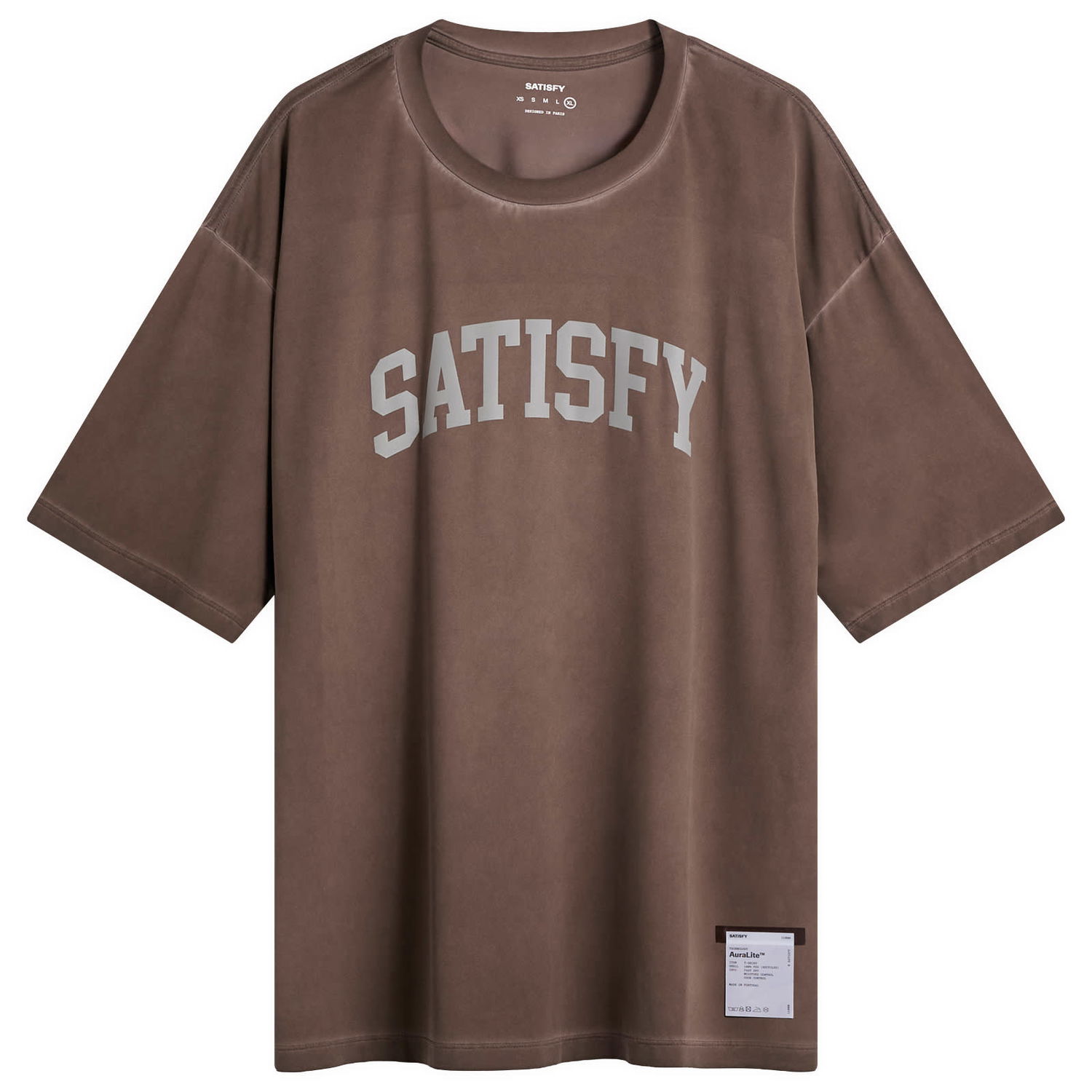 Tričko Satisfy Auralite T-Shirt Hnedá | 11000-PBR-SAC, 1